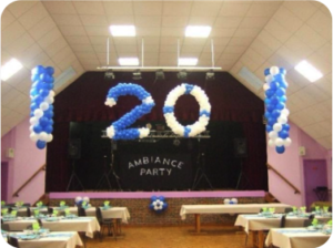CHIFFRES ou INITIALES BALLONS