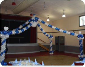 CENTRE DE PISTE BALLONS